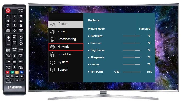 how to use samsung smart tv remote